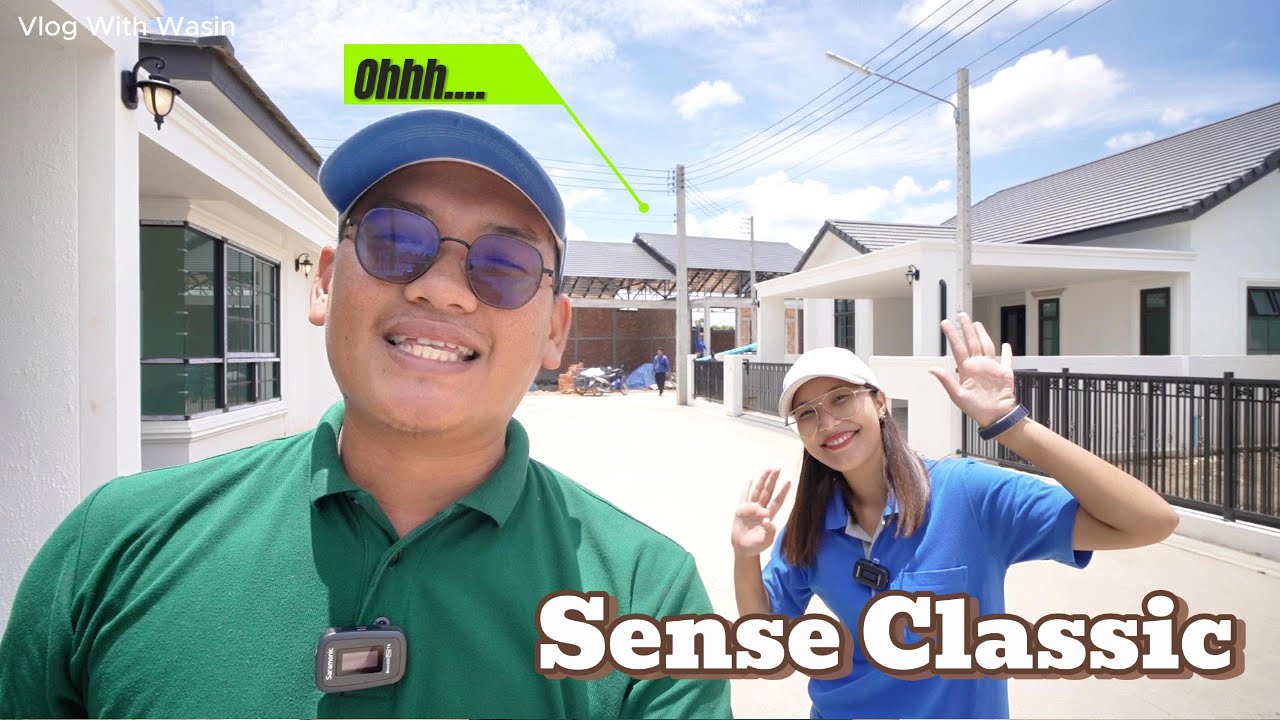Vlog With Wasin | QDHouse พาชมบรรยากาศโครงการ Sense Classic (SEN14) อัพเดทบ้าน กับ หมู คิวดีเฮ้าส์